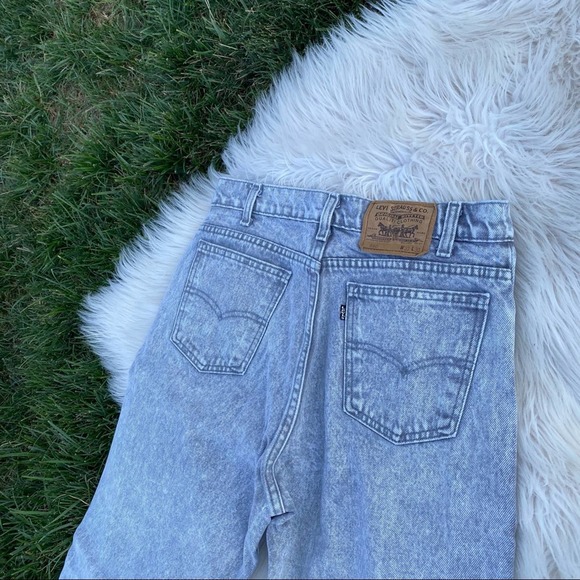 Levi’s vintage black acid wash black tab 550 jeans 33x30 - Picture 6 of 6